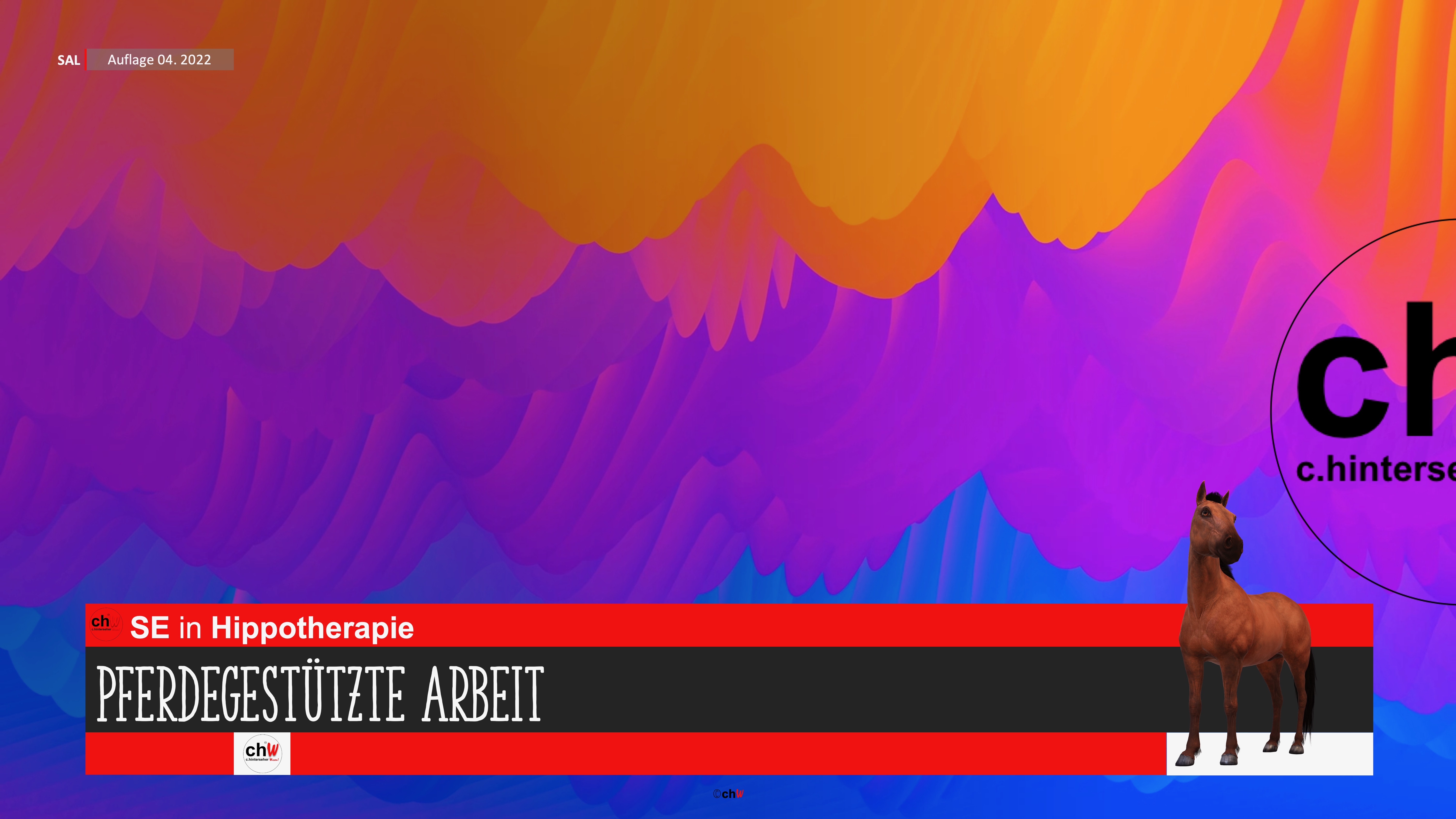 chW SE in Hippotherapie Pferdegestützte Arbeit Unit 5 (Lektionen 41-50)