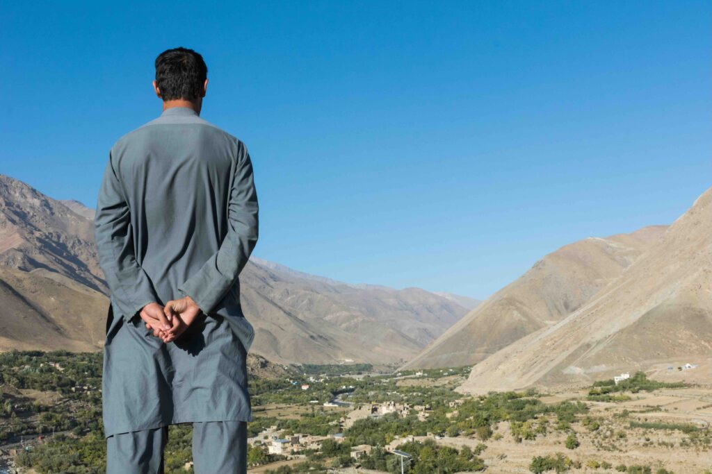 Blick auf Afghanistan